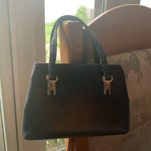 Vintage Crown Lewis Leather Satchel